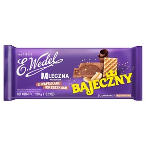 Czekolada Bajeczny z wafelkami i orzeszkami E.Wedel 290 g