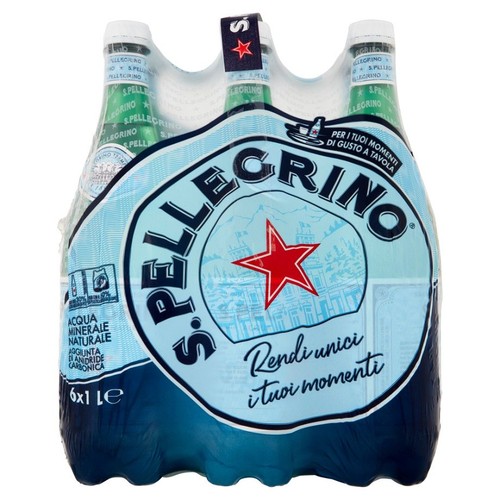 Woda gazowana San Pellegrino 6 x 1 l