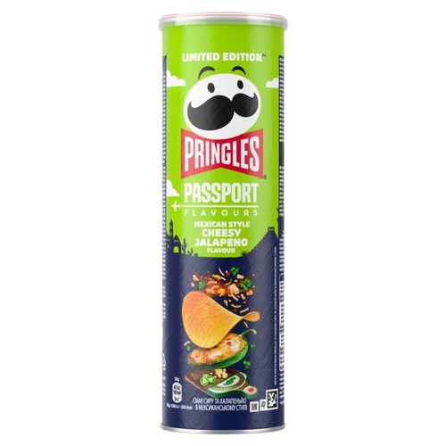Chipsy Mexican Style Cheesy Jalapeno Pringles 165 g