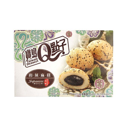 Mochi Ciasteczka ryżowe z sezamem Q Brand 210 g