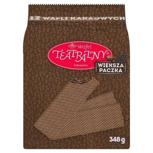 Wafel Teatralny kakaowy Kopernik 348 g
