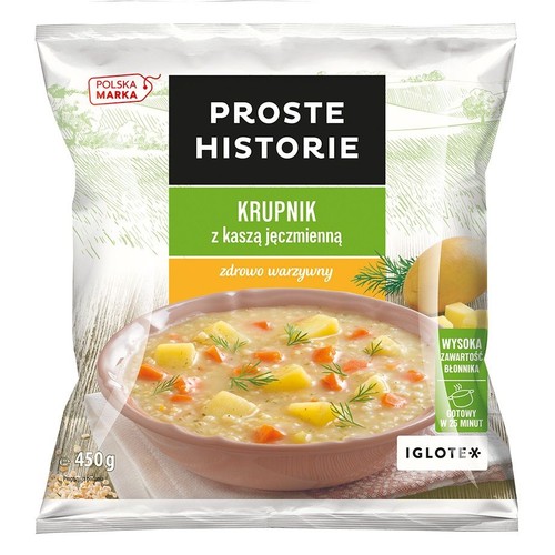 Zupa Krupnik polski z kaszą jęczmienną Proste Historie 450 g