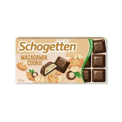 Czekolada Macadamia Cookie  Schogetten 100 g
