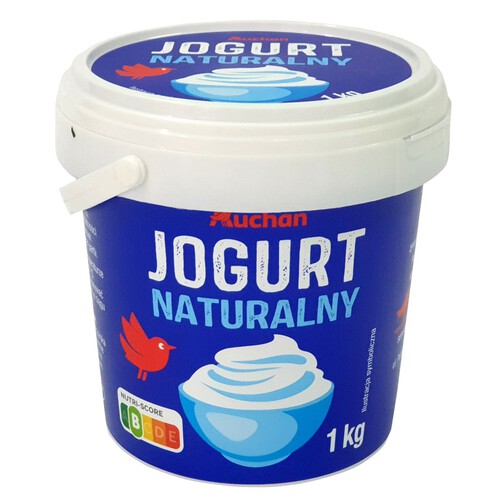 Jogurt naturalny 2%   Auchan 1 kg