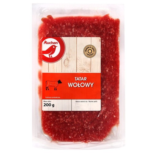 Tatar wołowy  Auchan 200 g