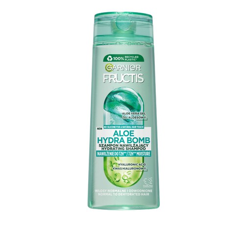 Fructis Aloe Hydra Bomb Szampon wzmacniający do włosów odwodnionych Garnier 400 ml