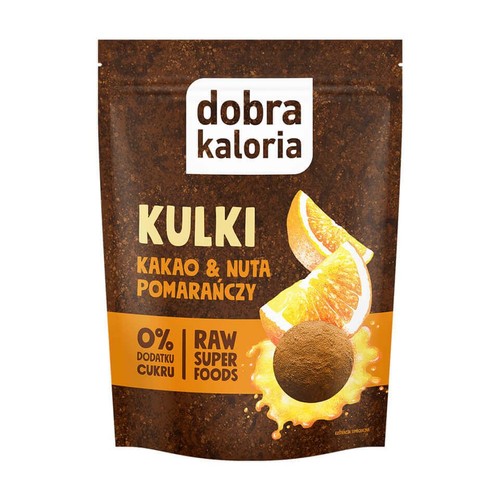 Kulki o smaku kakao i pomarańczy  Dobra Kaloria 65 g