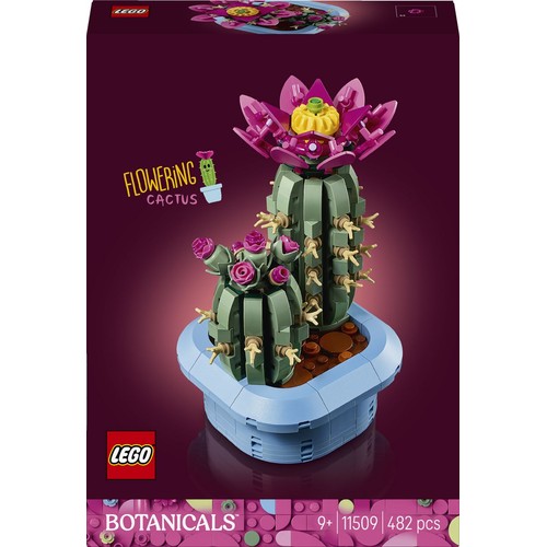Botanicals Kwitnący kaktus, roślina ozdobna, klocki 11509 LEGO  1 sztuka
