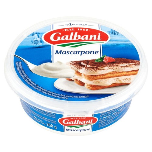 Serek włoski mascarpone śmietankowo-kremowy Galbani 250 g