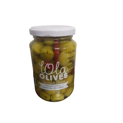 Oliwki zielone manzanilla ostre Lola Olives 200 g