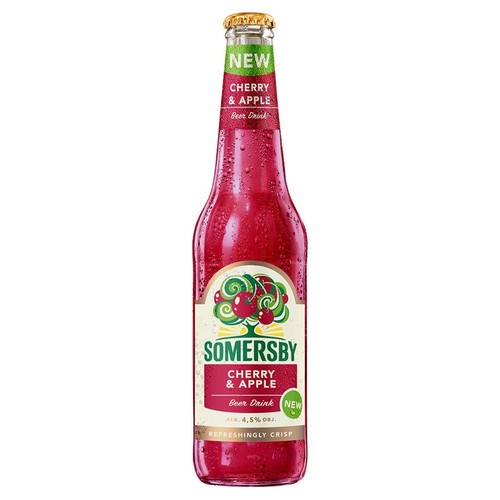 Piwo smakowe Cherry Apple o smaku wiśni i jabłka alk. 4,5% obj. Somersby 400 ml