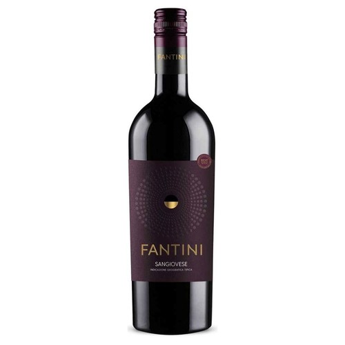 Wino czerwone wytrawne Sangiovese Terre d'Abruzzo IGT alk. 13% obj. Fantini  750 ml