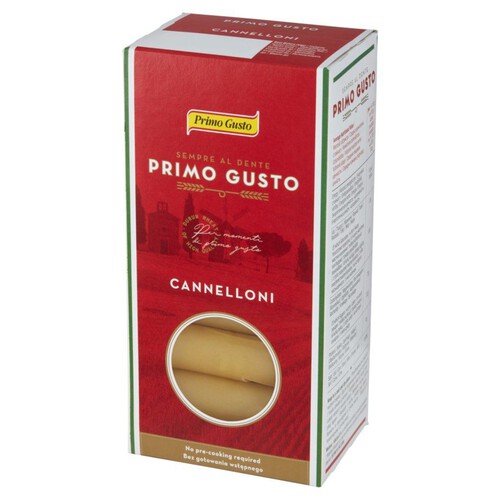 Cannelloni Makaron w 100% z semoliny z pszenicy durum Primo Gusto 250 g