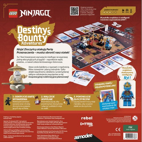 LEGO Ninjago: Przygody Perły Przeznaczenia Rebel 1 sztuka
