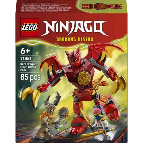 Mech NINJAGO® Smok-mech Kaia — zestaw bitewny 71851 LEGO 1 sztuka