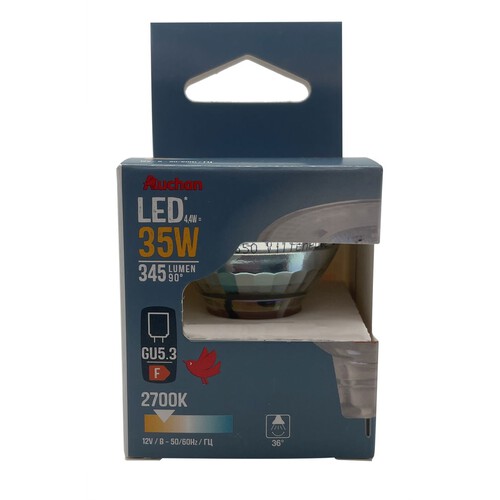 Żarówka LED GU5.3 35W ciepła Auchan 1 sztuka