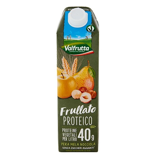 Shake proteinowy o smaku gruszki i jabłka   Valfrutta 1 l