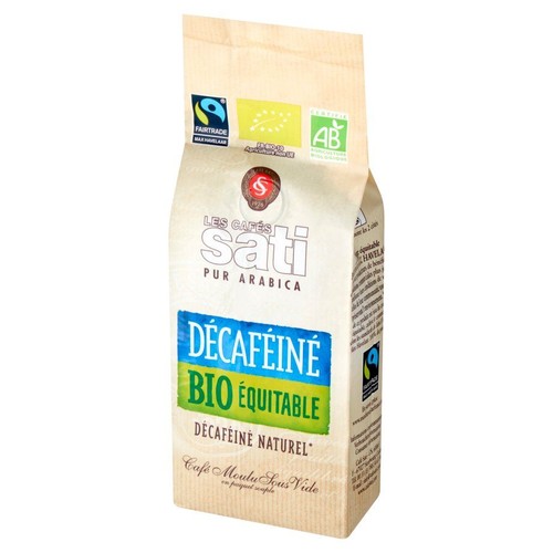 BIO kawa bezkofeinowa mielona Cafe Sati 250 g
