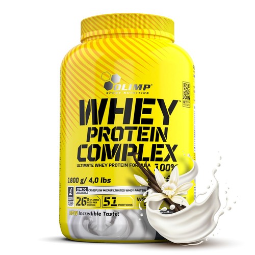 Odżywka białkowa Whey Protein Complex 100% wanilia Olimp 1,8 kg