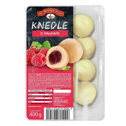 Knedle z malinami Kotwica 400 g