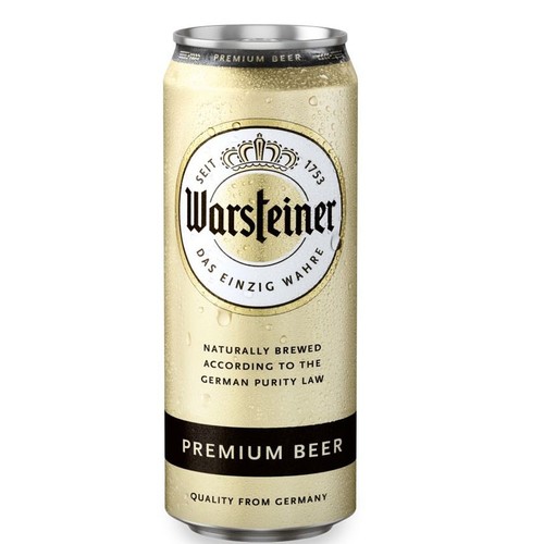 Piwo niemieckie Premium Beer alk. 4,8% obj. Warsteiner 500 ml
