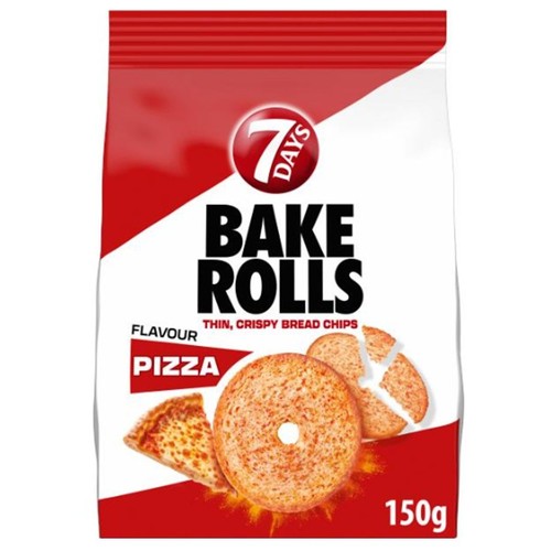 Bake Rolls o smaku pizza   7 Days 150 g
