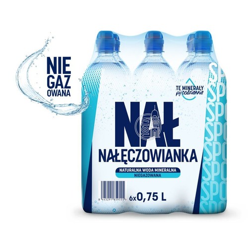 Woda mineralna niegazowana Nalęczowianka 6 x 750 ml