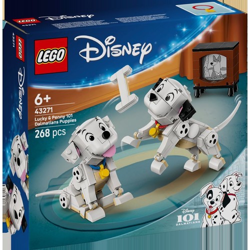 Disney 101 dalmatyńczyków — Szczeniaczki Szczęściarz i Penny 43271 LEGO 1 sztuka