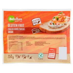 Chleb królewski jasny bez glutenu Balviten  250 g