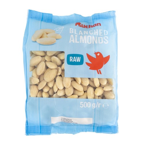 Migdały łuskane blanszowane Auchan 500 g