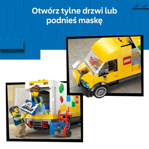City Furgonetka LEGO 60500, zestaw konstrukcyjny dla dzieci LEGO 1 sztuka