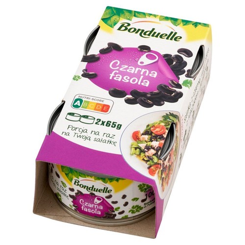 Czarna fasola Bonduelle 2 x 65 g