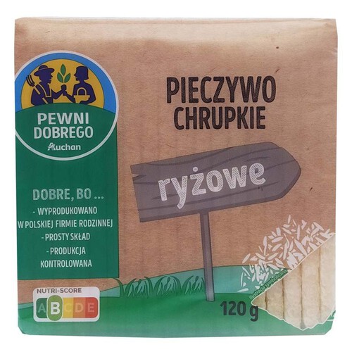 Pieczywo chrupkie ryżowe Pewni Dobrego 120 g