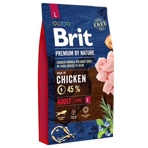 Karma sucha dla psów z kurczakiem Brit 8 kg
