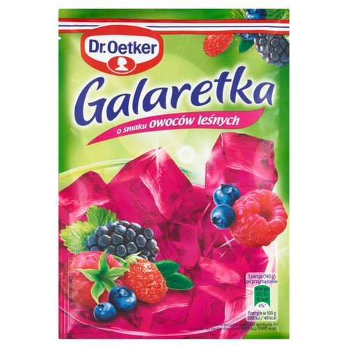 Galaretka o smaku owoców leśnych Dr.Oetker 72 g