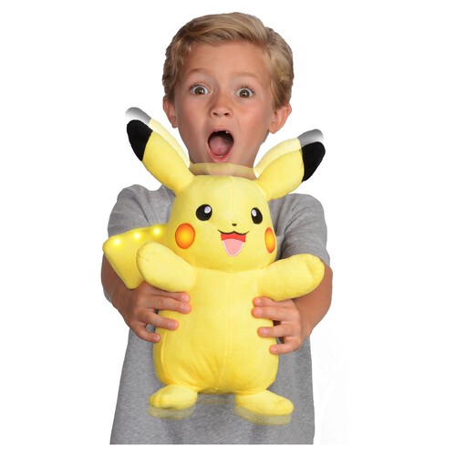 Power Action Pikachu - Maskotka  35 cm Pokemon 1 sztuka