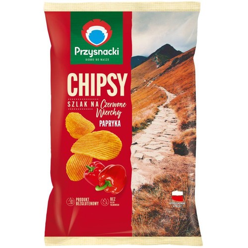 Chipsy o smaku paprykowym Przysnacki 130 g