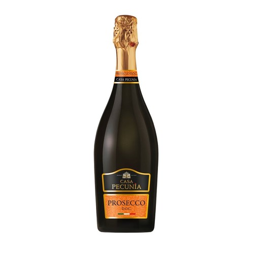 Wino włoskie białe musujące Prosecco alk. 10,5% obj. Casa Pecunia 750 ml