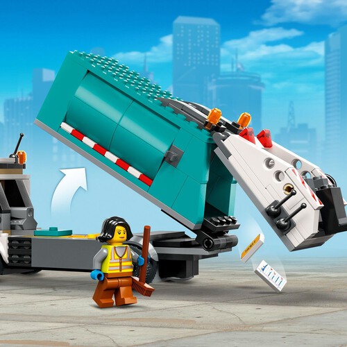 City Ciężarówka recyklingowa 60386 LEGO 1 sztuka