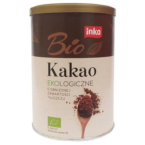 BIO Kakao o obniżonej zawartości tłuszczu Inka 150 g