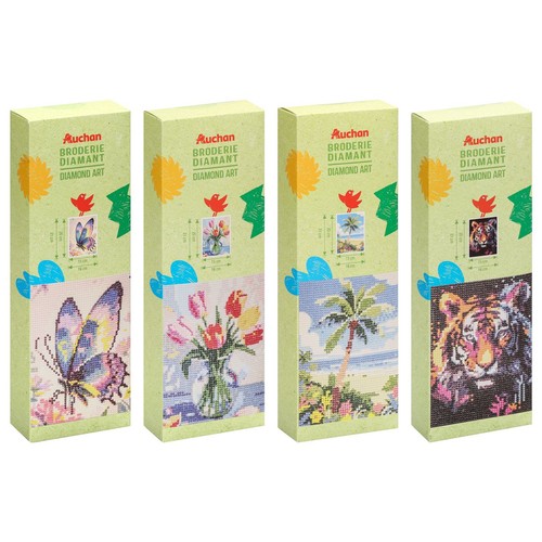 Malowanie diamentowe A5 mix Auchan 1 sztuka