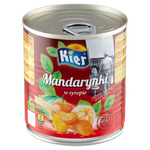 Mandarynki w syropie Kier 312 g