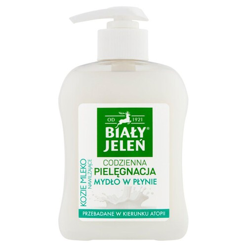 Mydło kozie mleko w płynie  Biały Jeleń 300 ml