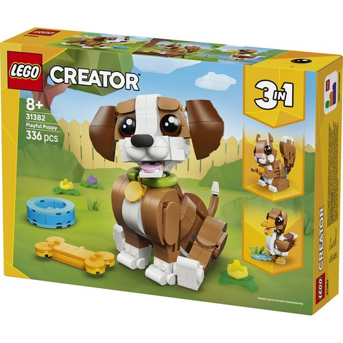 Zestaw konstrukcyjny Creator 3 w 1 Urocze zwierzątka: psotny szczeniaczek 31382 LEGO 1 sztuka