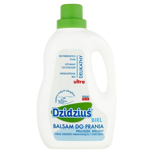 Balsam do prania białego ultra delikatny   Dzidziuś 1,5 l
