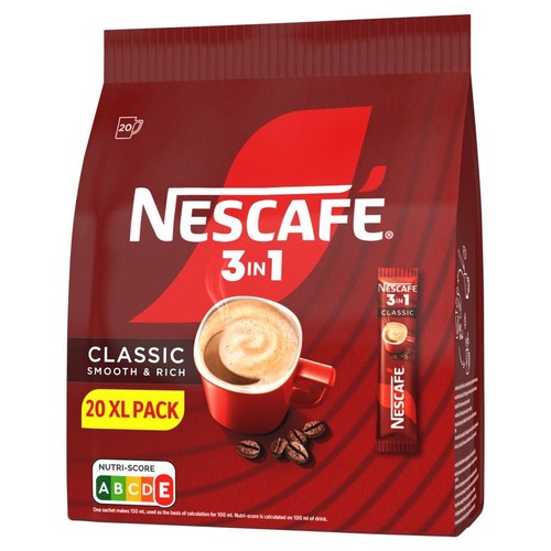 Rozpuszczalny napój kawowy Nescafé 20 sztuk