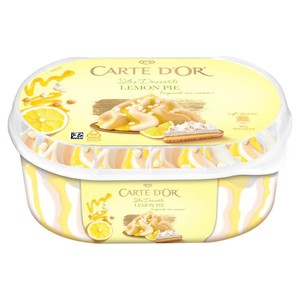 Lody Lemon Pie z kawałkami ciasteczek i sosem cytrynowym  CARTE D'OR 825 ml