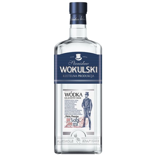 Wódka czysta alk. 40,0% obj. Wokulski 500 ml
