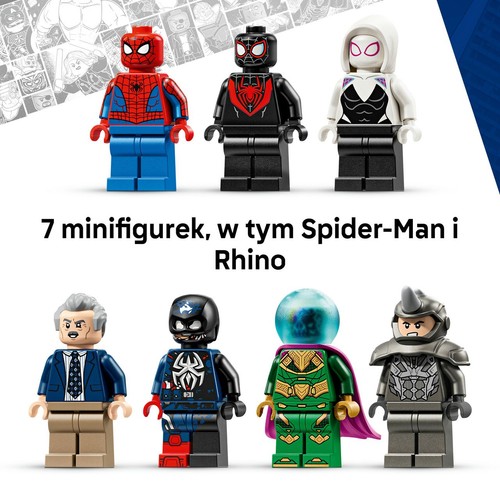 Marvel Spider-Man kontra Mysterio: Daily Bugle 76342 LEGO 1 sztuka
