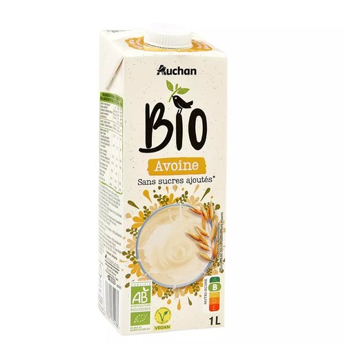 BIO Napój owsiany UHT Auchan 1 l